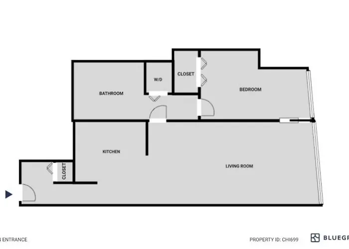 Loop 1br W Gym Pool Lounge 1 Block From L Chi-699 Apartment *