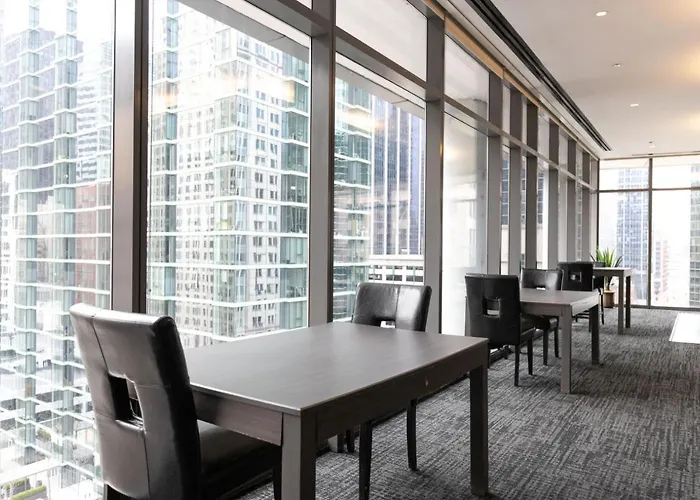 Apartment Loop 1br W Gym Pool Lounge 1 Block From L Chi-699 Chicago