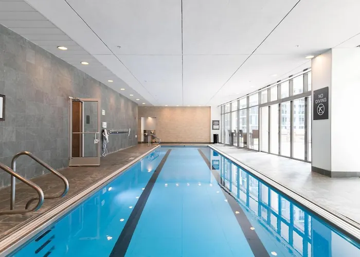 Loop 1br W Gym Pool Lounge 1 Block From L Chi-699 * Chicago