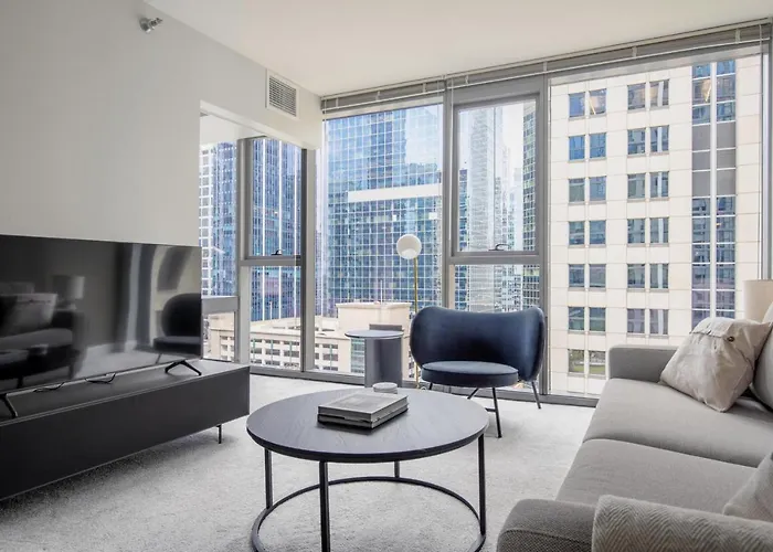 Loop 1br W Gym Pool Lounge 1 Block From L Chi-699 Chicago