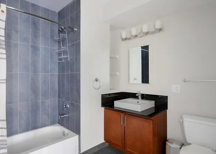 Apartment Loop 1br W Gym Pool Lounge 1 Block From L Chi-699 *