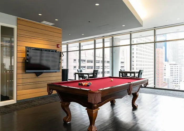 Loop 1br W Gym Pool Lounge 1 Block From L Chi-699 *
