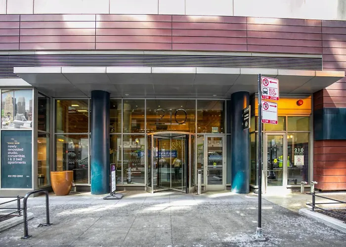 Apartment Loop 1br W Gym Pool Lounge 1 Block From L Chi-699