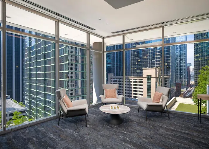 Loop 1br W Gym Pool Lounge 1 Block From L Chi-699 Apartment Chicago